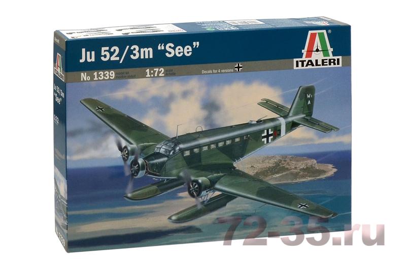 Самолет Ju-52/3 m ''See'' на поплавках