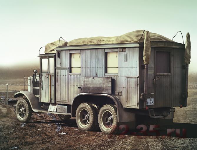 Немецкий автомобиль радиосвязи L3H163 Kfz.72