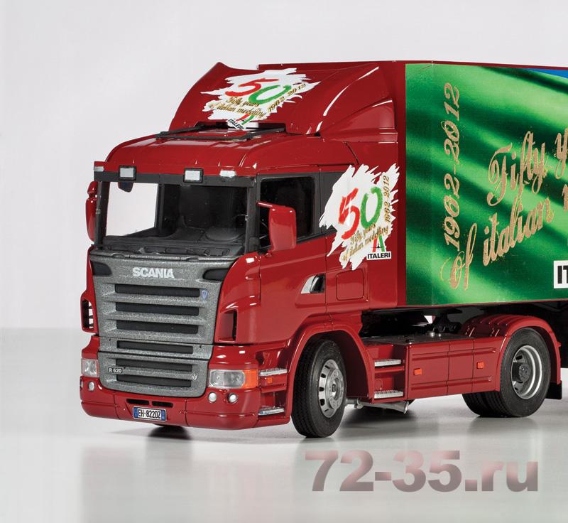 Седельный тягач Scania R620 Italeri 50th Anniversary с полуприцепом 3875_foto_lato34LR.jpg