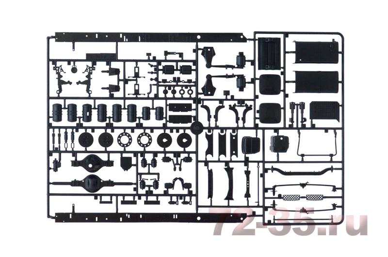 Седельный тягач SCANIA R730 Black Amber 3897_sprue8.jpg