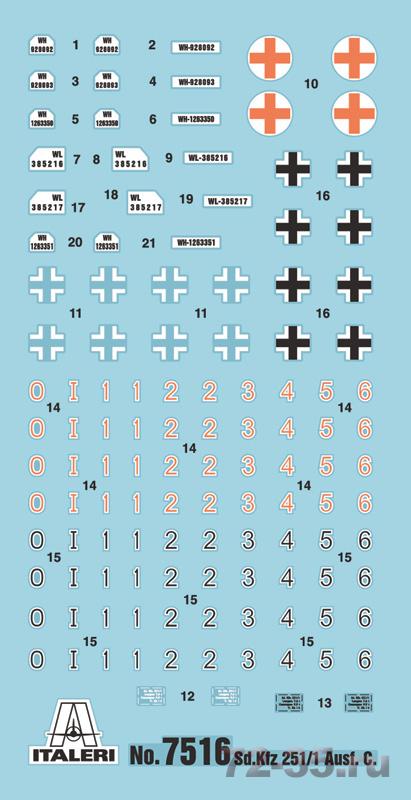 Броневик Sd.Kfz. 251/1 Ausf. C (2 шт) 7516_decalsLR.jpg