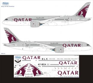 Декаль Boeing 787-8 Qatar