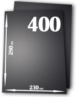 Наждачная бумага влагостойкая 400, лист 230Х280 мм