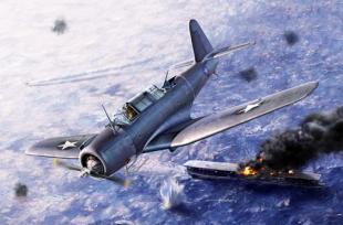 Самолет SB2U-3 Vindicator "Battle of Midway"