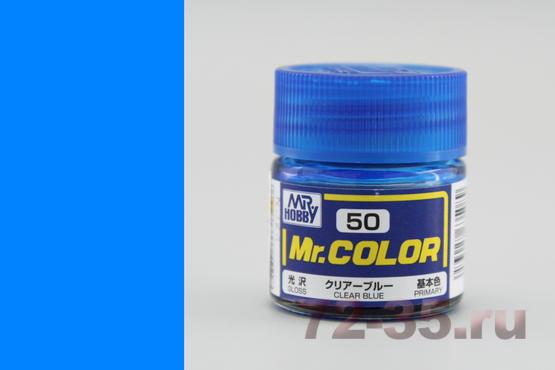 Краска Mr. Color C50 (CLEAR BLUE) c050_enl.jpg