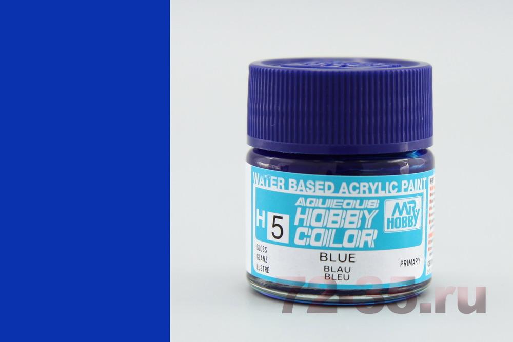Краска Mr. Hobby H5 (синяя / BLUE)