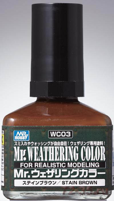 Смывка MR.WEATHERING Color - Stain Brown gsi_wc03.jpg