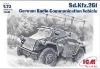 Sd.Kfz.261, германский бронеавтомобиль радиосвязи