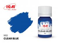 Краска ICM Лак синий(Clear Blue)