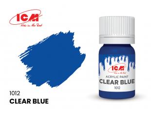 Краска ICM Лак синий(Clear Blue)