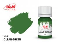 Краска ICM Лак зеленый(Clear Green)