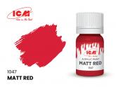 Краска ICM Матовый красный(Matt Red)