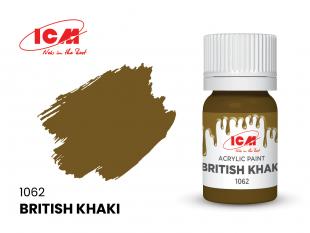 Краска ICM Британский хаки(British Khaki)