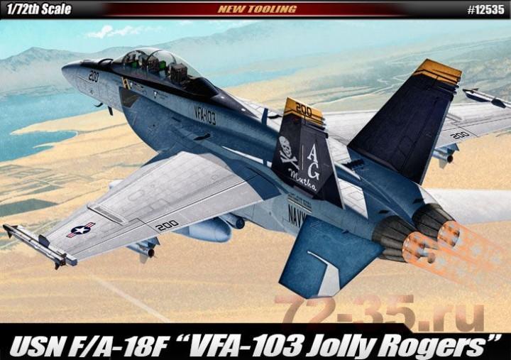 Самолет USN F/A-18F "VFA-103 Jolly Rogers"