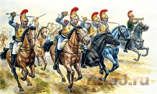 Солдаты French Hussars Napoleonic Wars