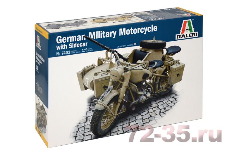 Мотоцикл German Military Motorcycle with Sidecar