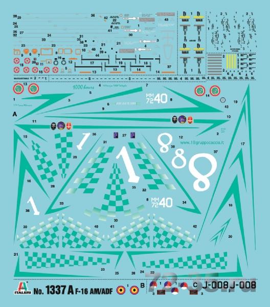 Самолет F-16A "Special colors" ital1337_3.jpg