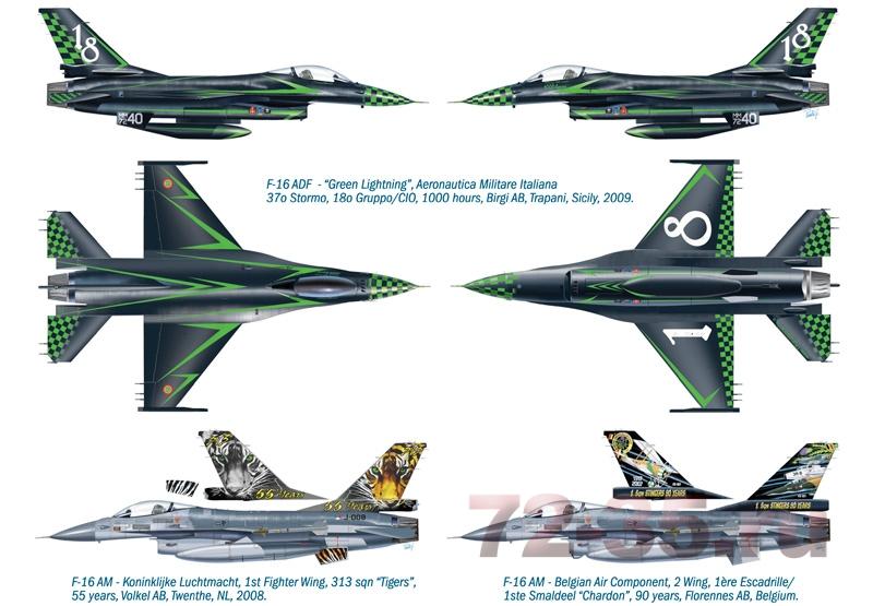 Самолет F-16A "Special colors" ital1337_5.jpg