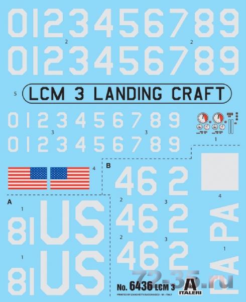 Корабль LCM 3 50' LANDING CRAFT ital6436_3.jpg