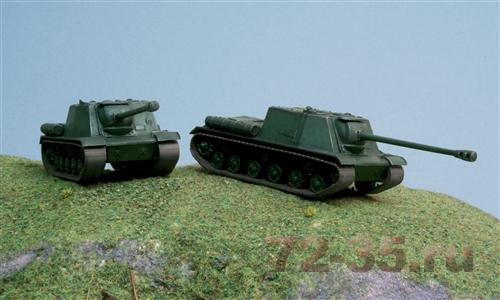 САУ ИСУ-122 (2 модели)