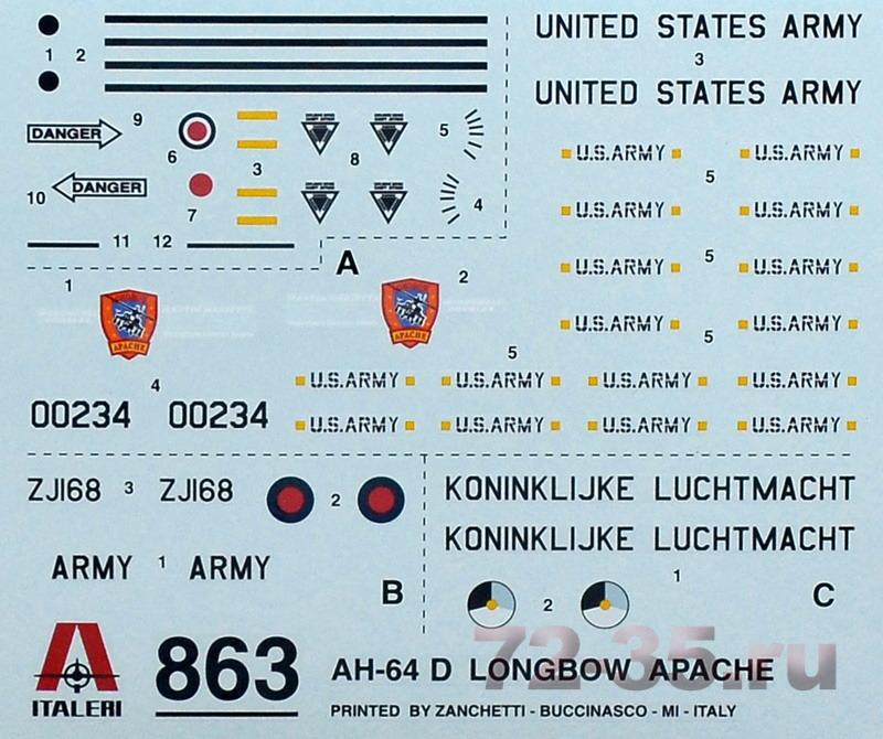 Вертолет AH-64 D Apache Longbow ital863_3.jpg