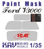 Окрасочная маска на остекление Ford 3000S Series (ICM)