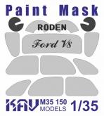 Окрасочная маска на Ford V8 (Roden)