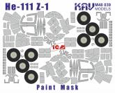 Окрасочная маска на остекление He-111Z-1 (ICM)