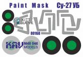 Окрасочная маска на Сухой-27УБ (Kitty Hawk)