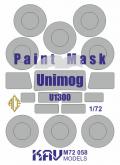 Окрасочная маска на Unimog U1300 (ACE)
